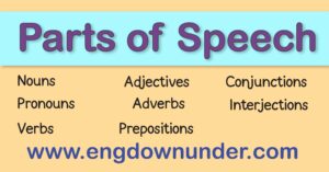 Parts of speech